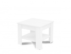 Konferenční stolek Artur - čtverec bílý